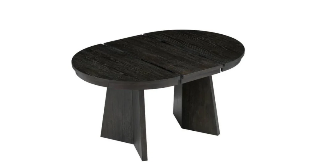 Extendable Round Dining Table for Flexible Seating