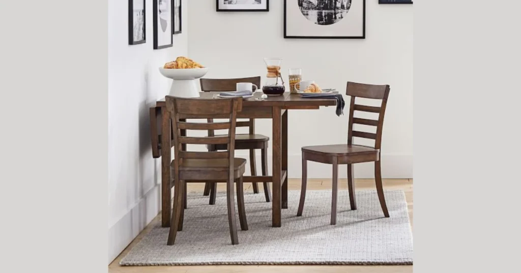 Small Farmhouse Dining Table for Compact Homes