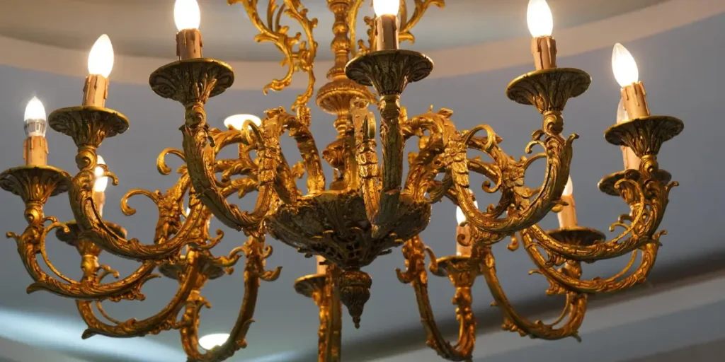 Ornate Chandelier Lighting