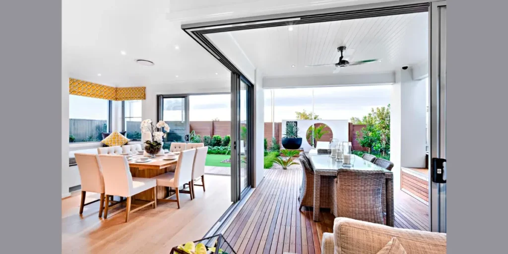 Indoor Outdoor Connected Layout