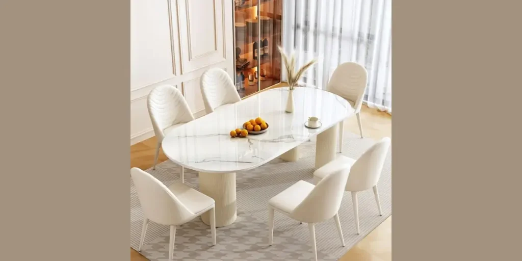 Oval Dining Table Design