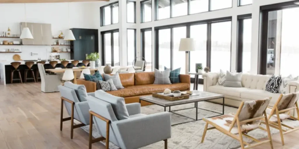 Oversized Rug for Open Layouts