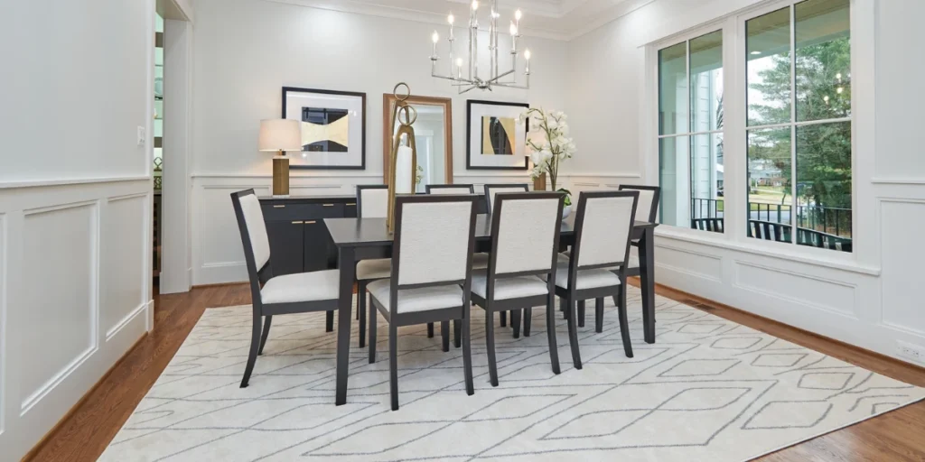 Raised Panel Walls for Formal Dining Rooms