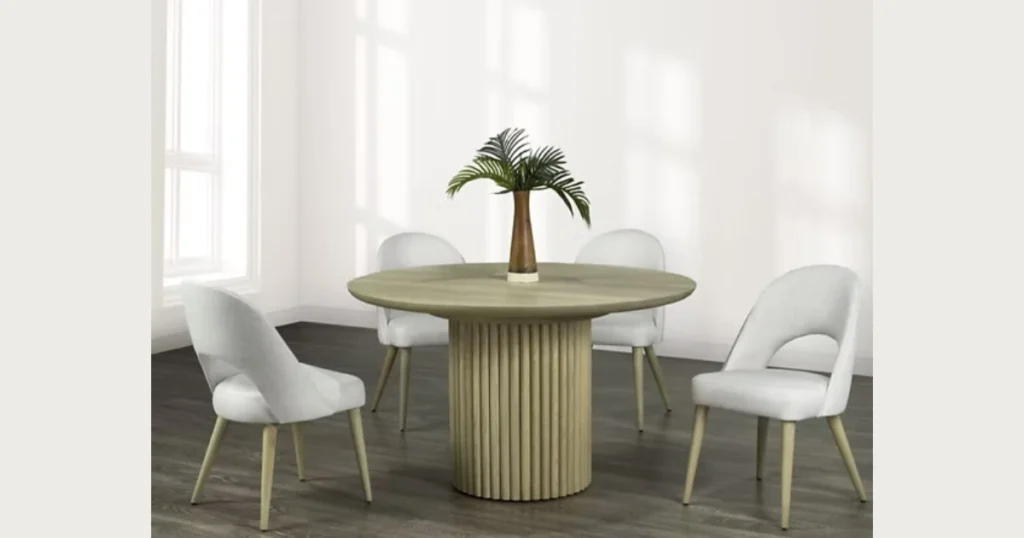 Small Round Dining Tables for Better Flow in Apartments