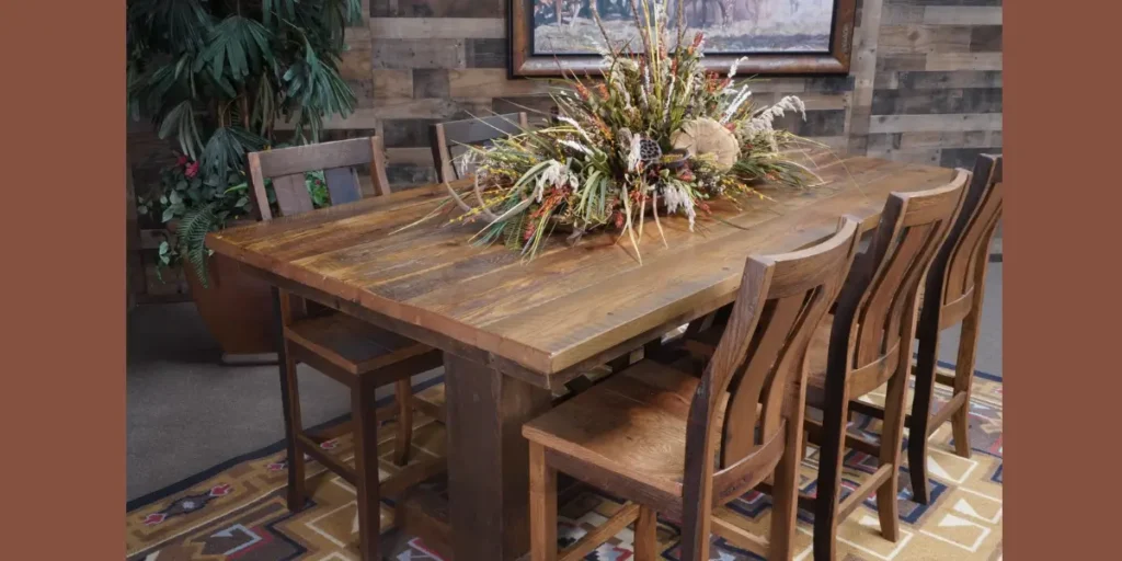 Reclaimed Barn Wood Dining Table