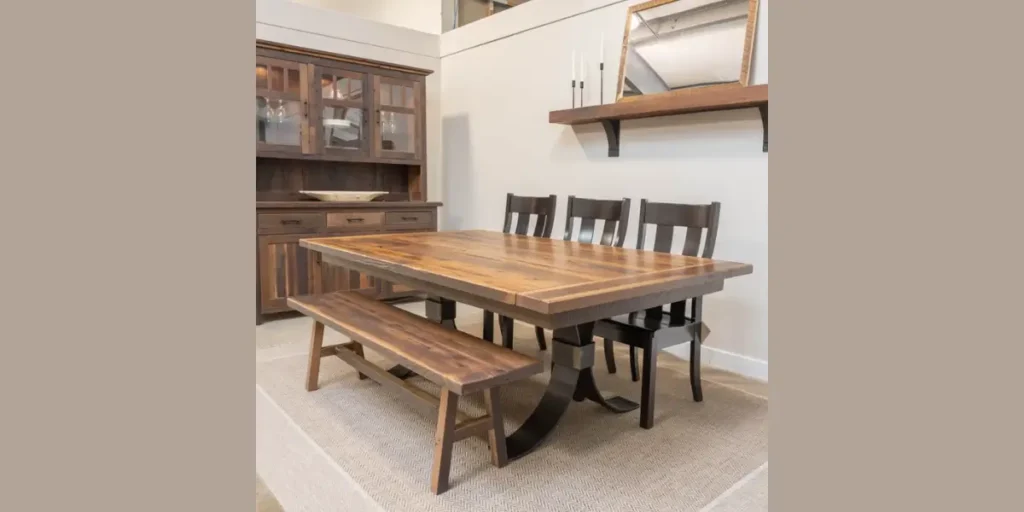 Reclaimed Wood Farmhouse Table