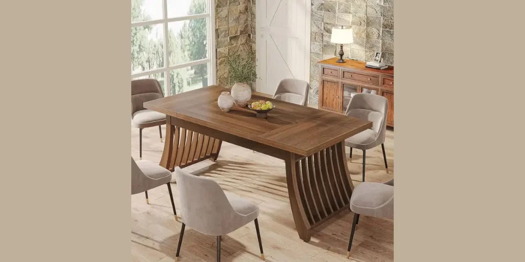Rectangular Dining Table for Versatile Seating