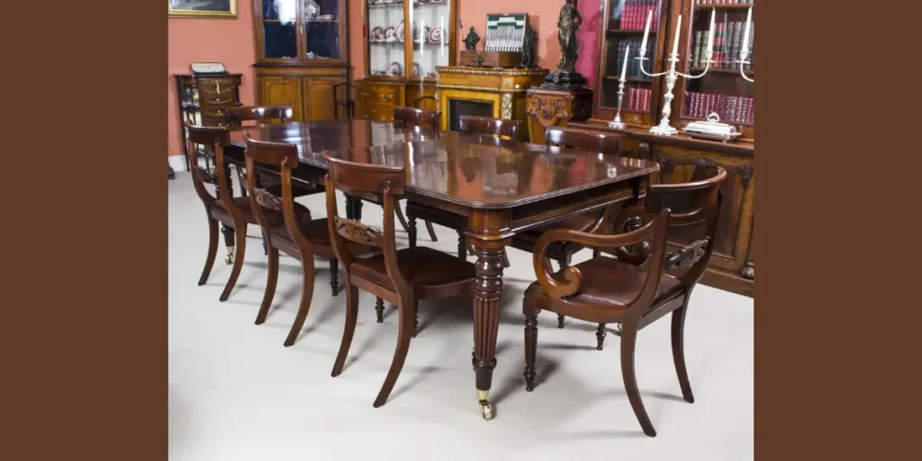 Regency Style Dining Table