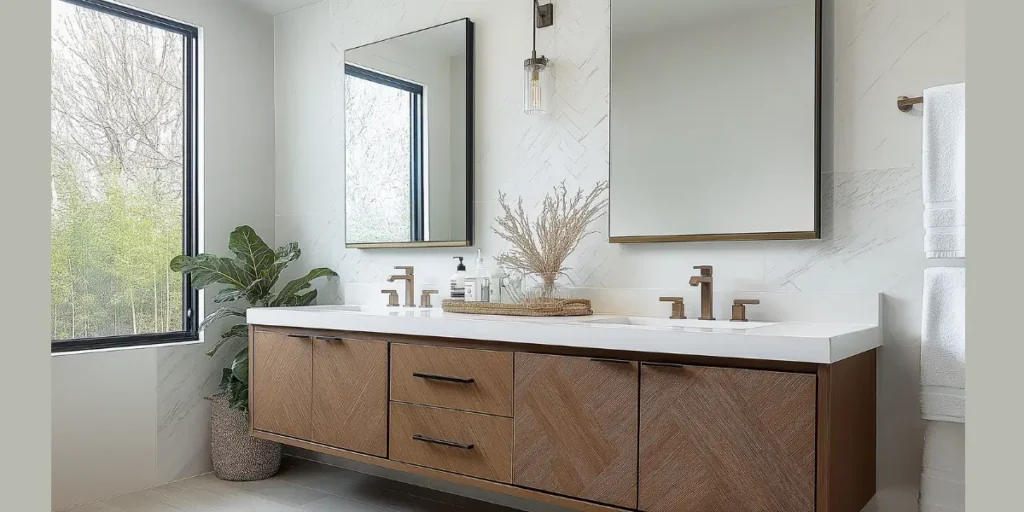 Replace the Vanity with a Floating Design