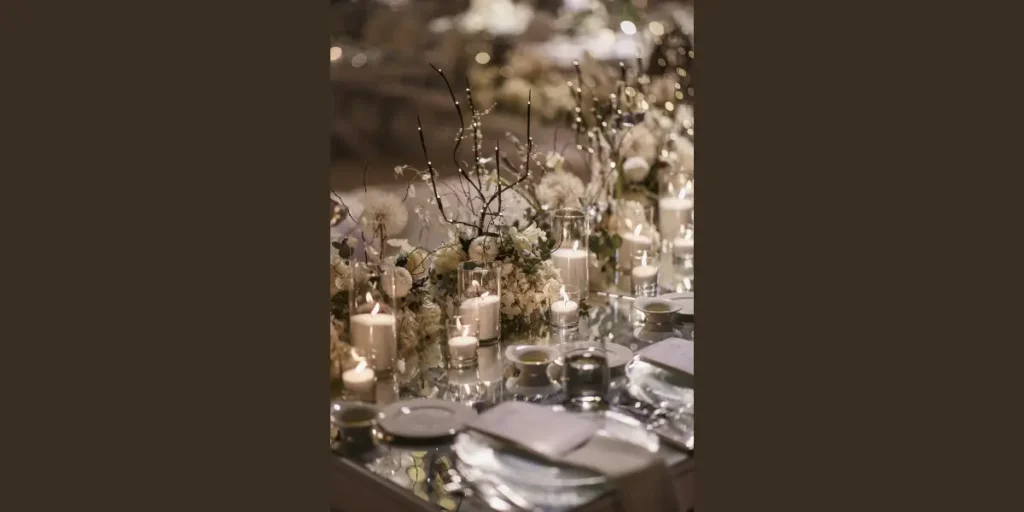 Romantic Candlelit Setting