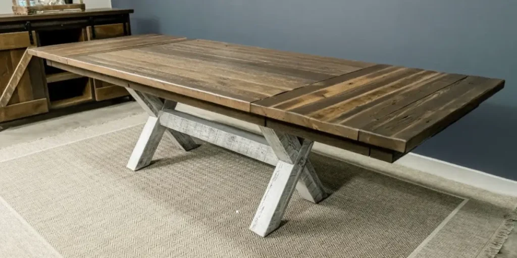 Rustic Extendable Dining Table