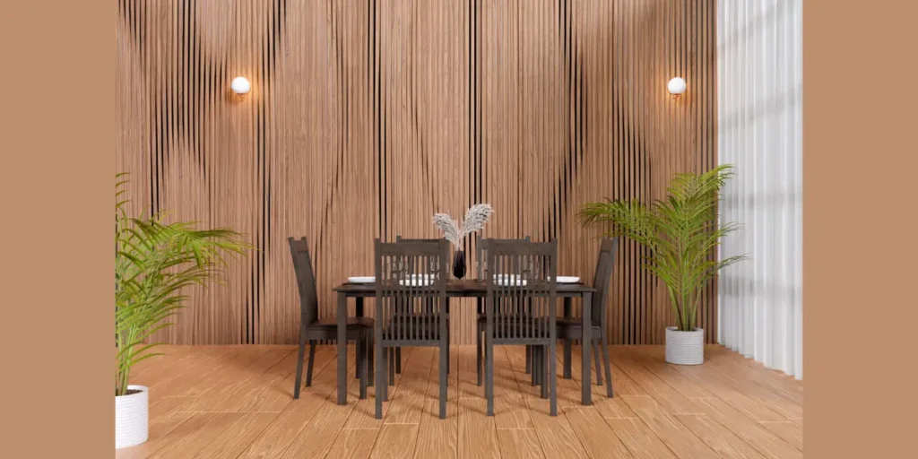 Rustic Wood Wainscoting