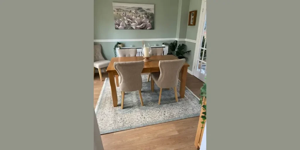 Sage Green and Warm Wood