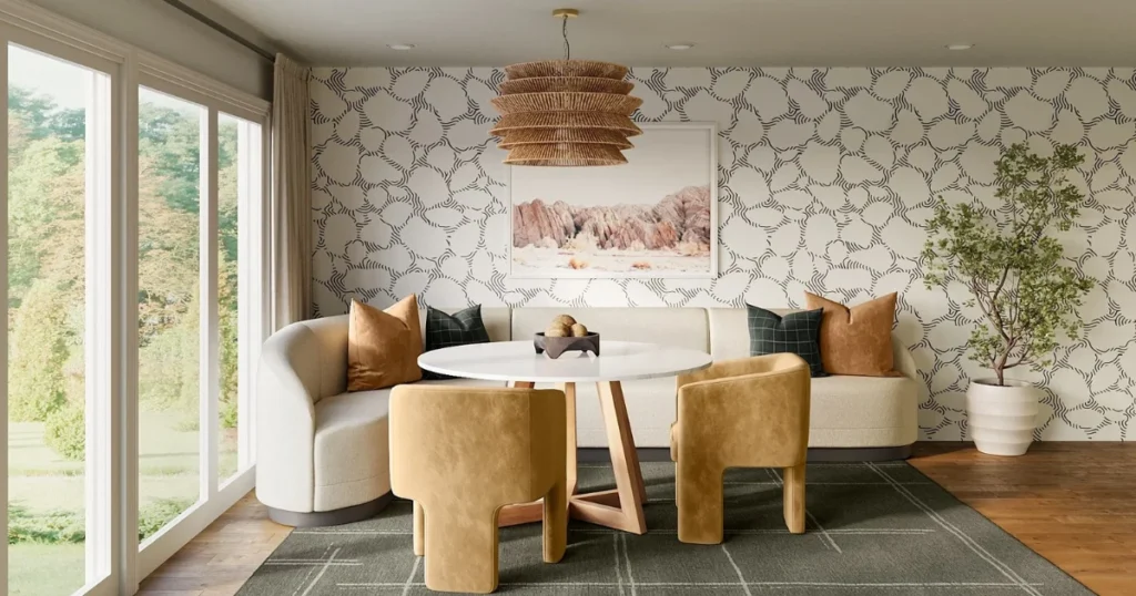 Scandinavian Dining Bench for a Casual Look