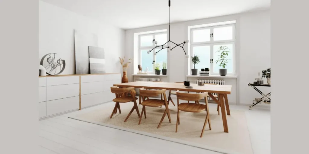Scandinavian Dining Room Interior