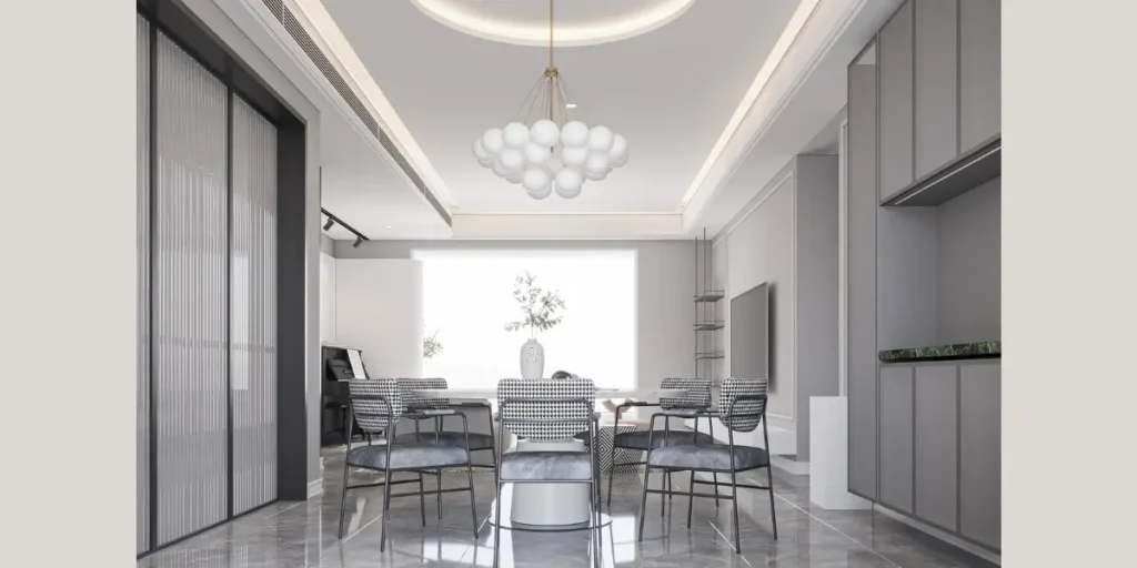 Sculptural Lighting Statement