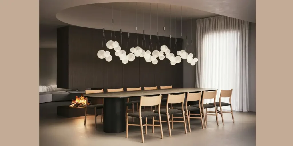 Sculptural Modern Pendant