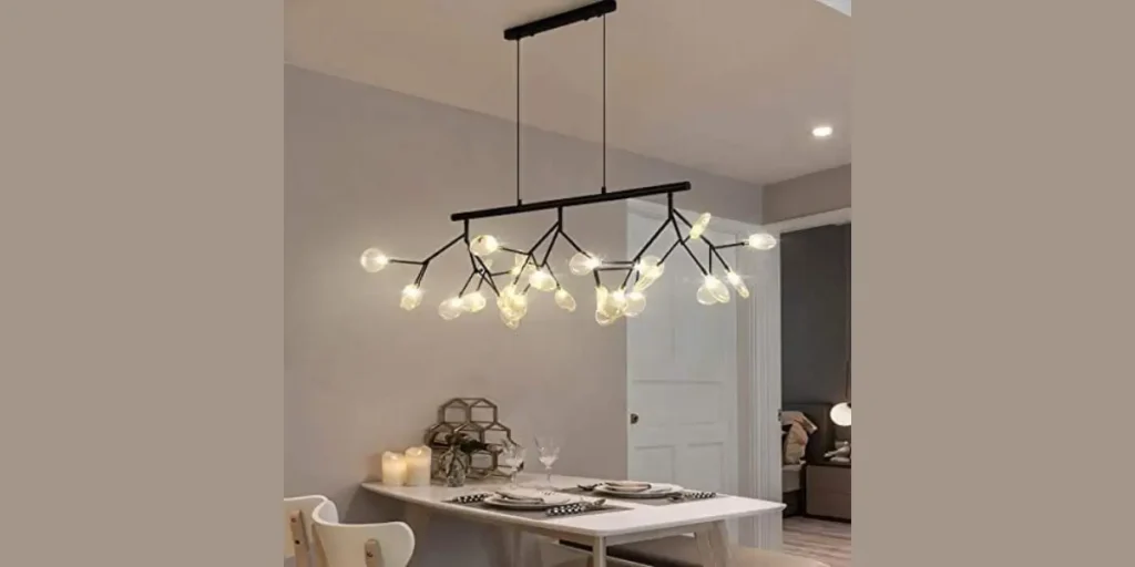 Sculptural Statement Chandelier