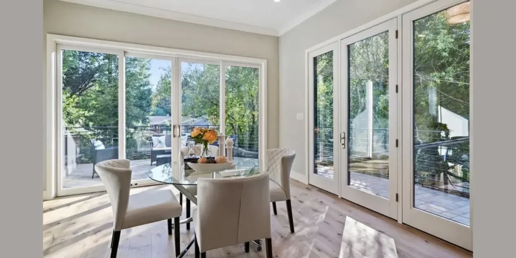 Sliding Glass Door Addition