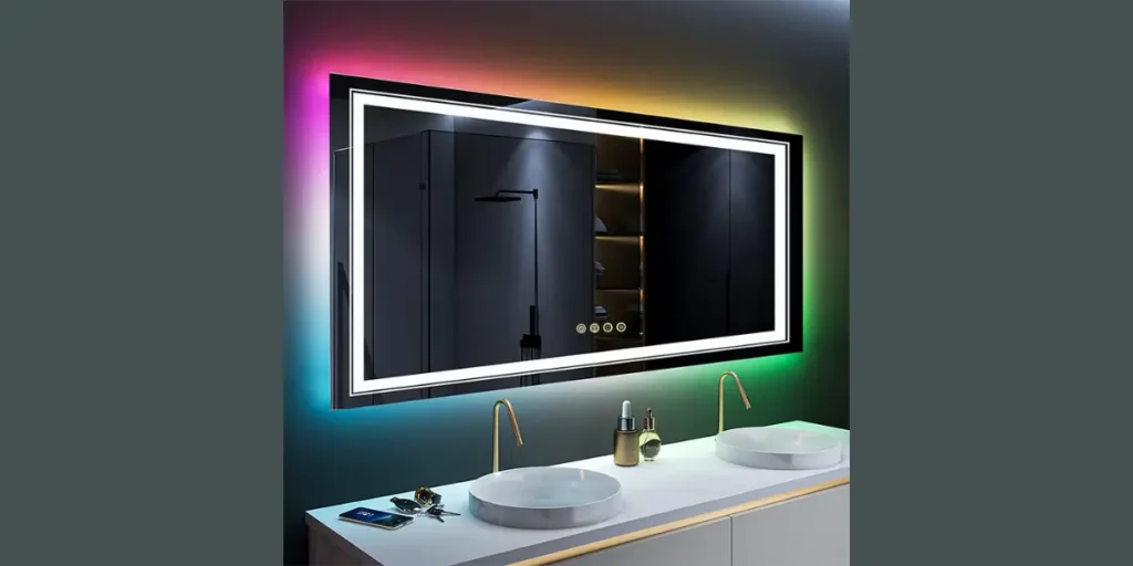 Smart Lighting Above the Mirror