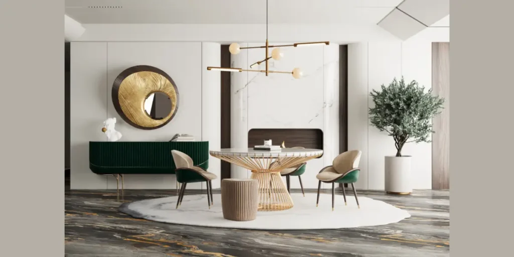 Mixed Material Designer Table