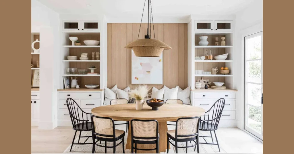 Square Small Dining Table for Symmetrical Layouts