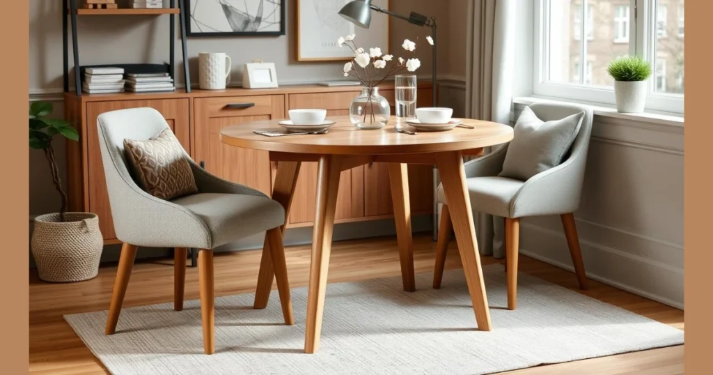 Extendable Small Dining Table for Growing Needs