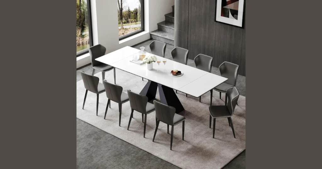 Extendable Dining Table for Flexible Seating