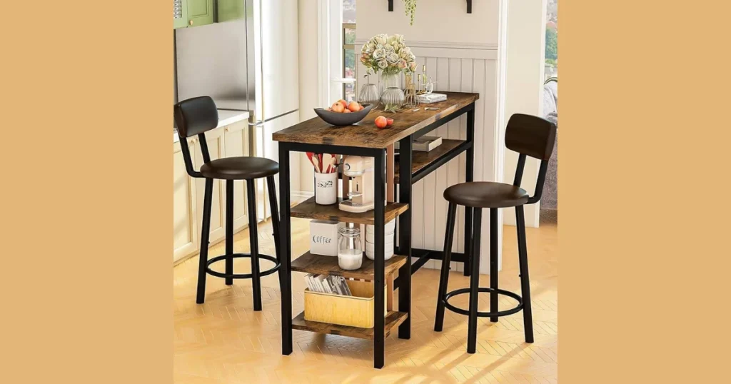 Bar-Height Dining Table for Small Kitchens