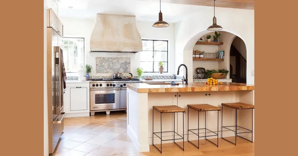 Glass Top Dining Table to Make Small Kitchens Look Bigger