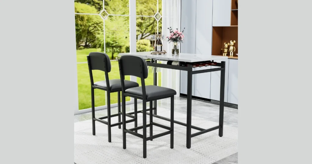 Bar Height Dining Table for Small Apartment Layouts