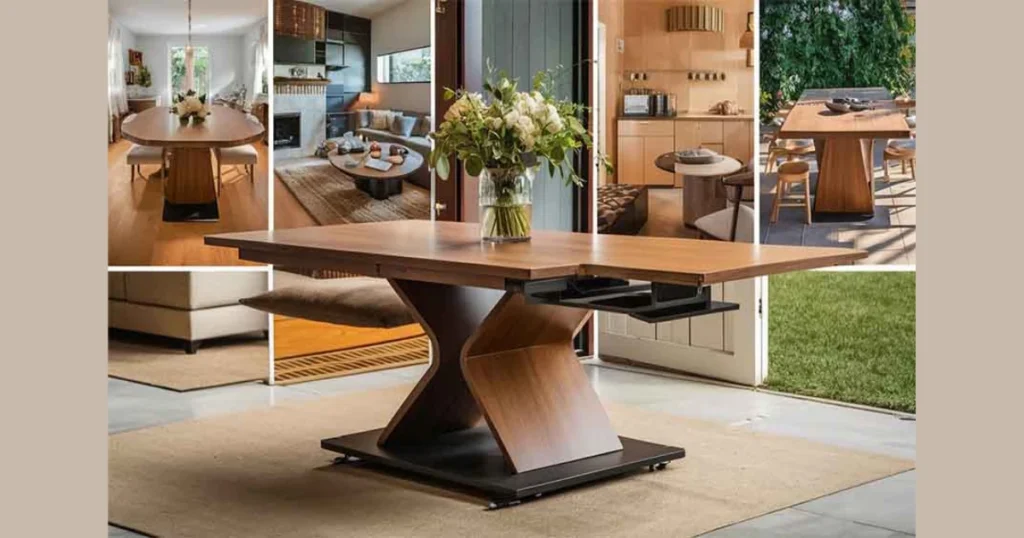 Convertible Dining Table for Modern Apartment Living