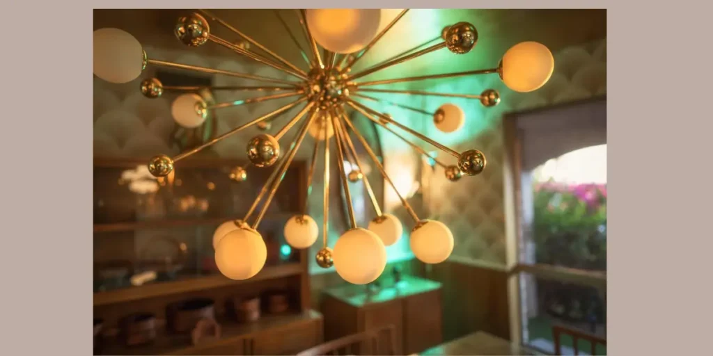 Sputnik Style Chandelier