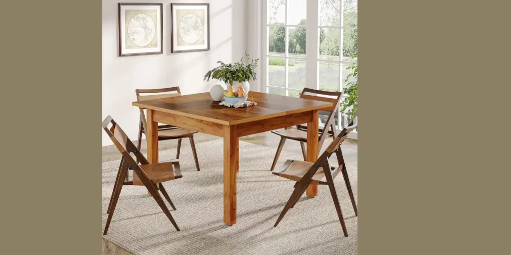 Square Dining Table for Compact Spaces