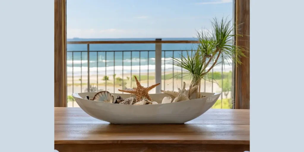 Statement Bowl with Decorative Objects