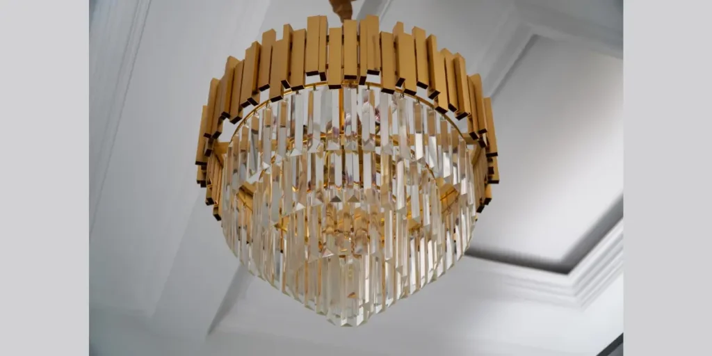 Sculptural Statement Chandelier