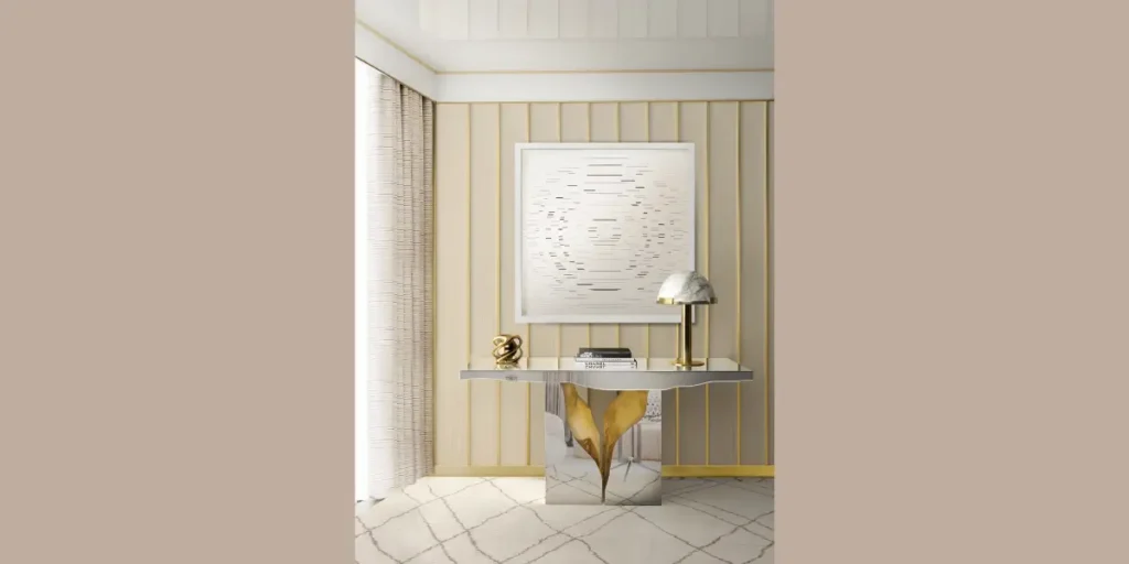 Statement Sculptural Console