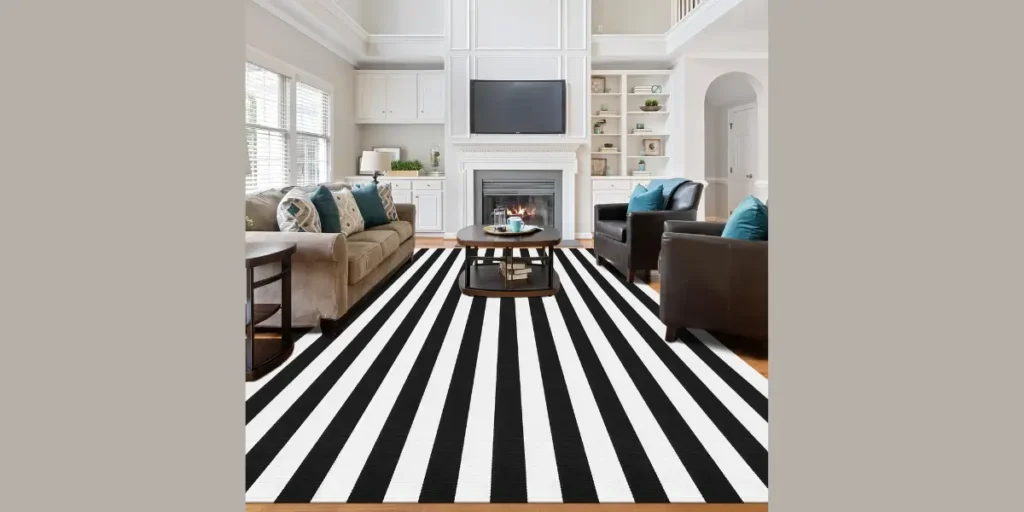 Striped Carpet Design