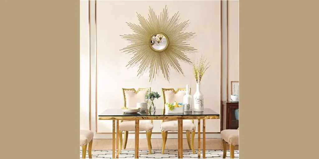 Sunburst Mirror Accent
