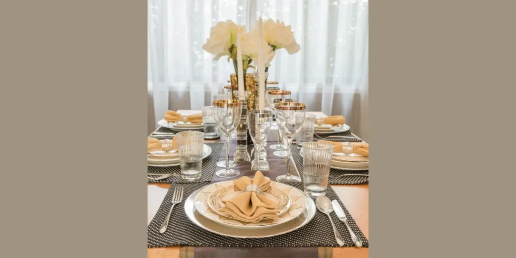 Symmetrical Table Styling