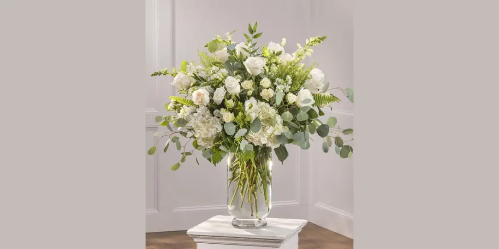 Tall Dramatic Floral Display