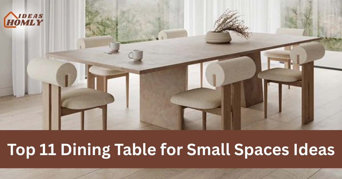 Dining Table for Small Spaces Ideas
