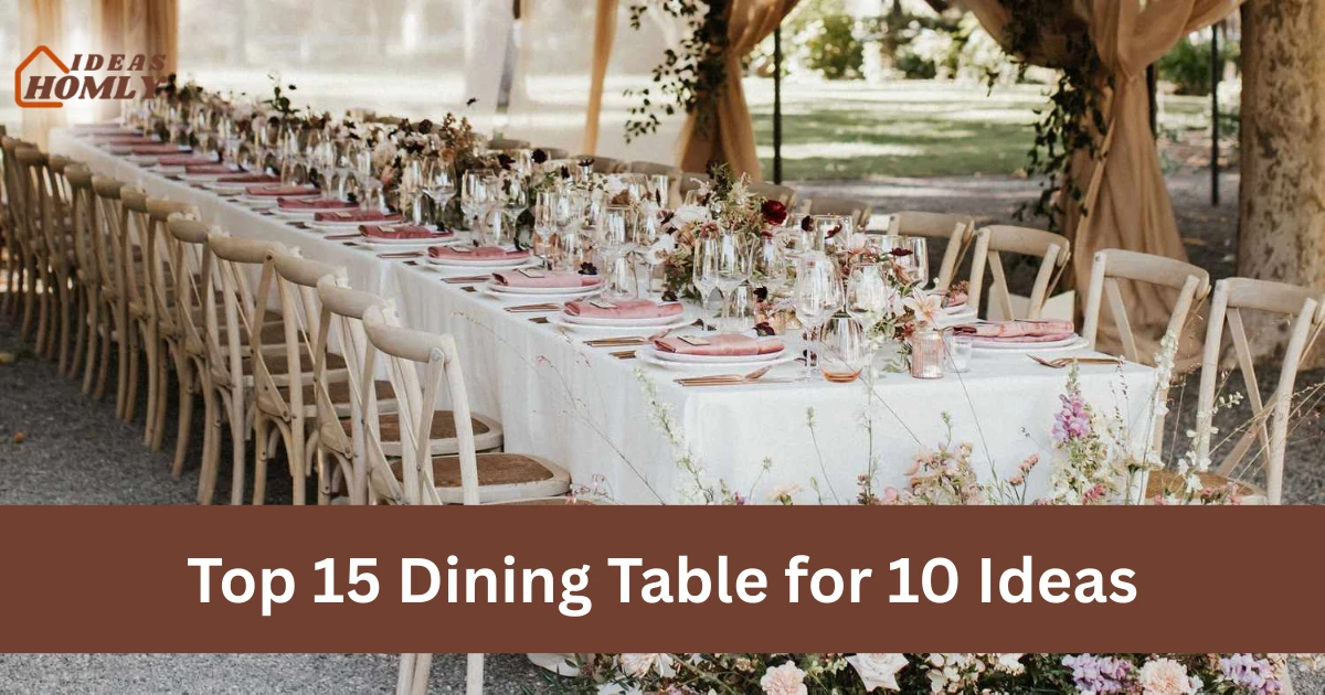 Dining Table for 10 Ideas