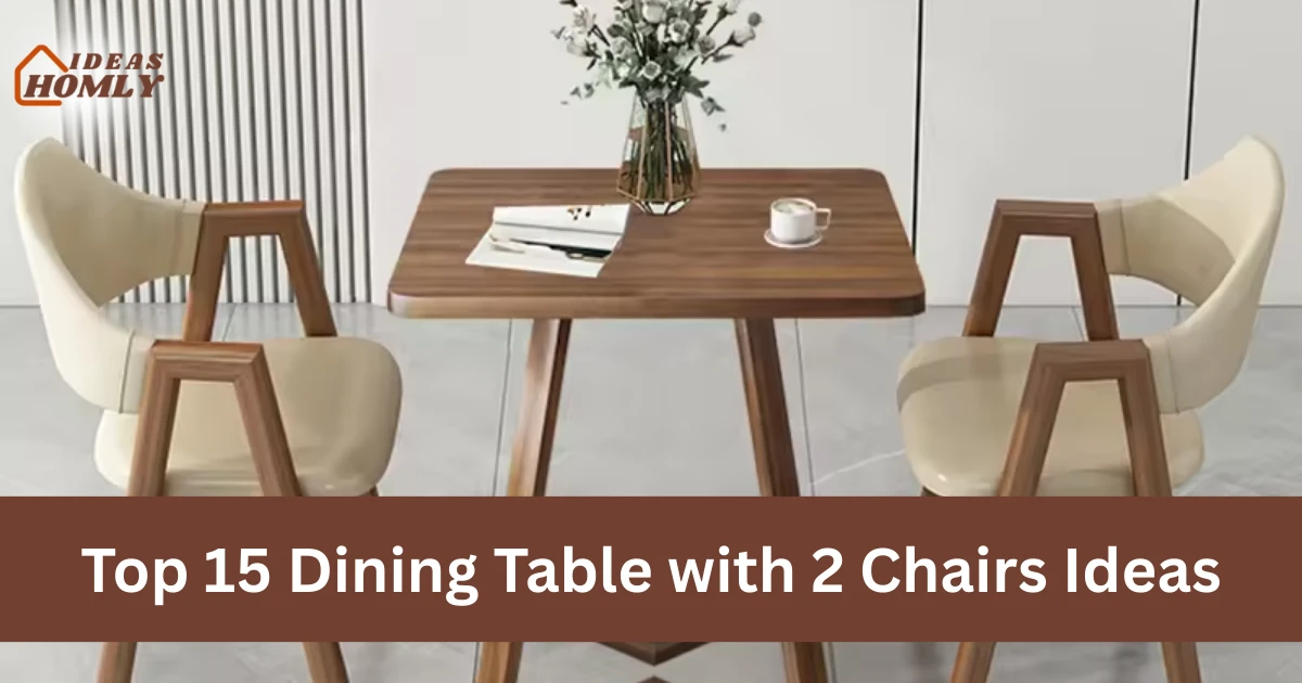 Dining Table with 2 Chairs