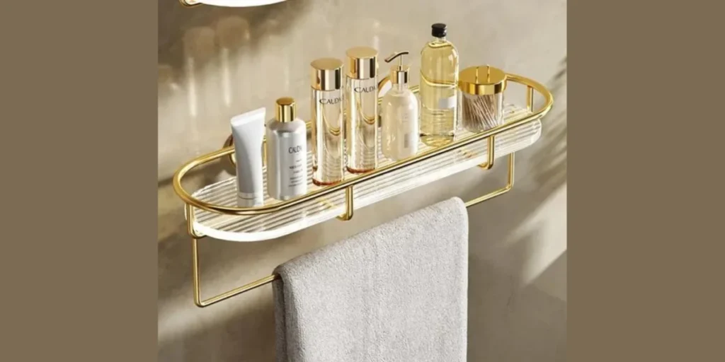 Towel Bars with Shelf Combination Units