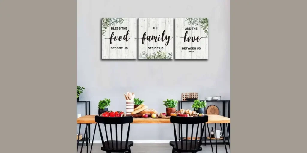 Typography and Quote Wall Decor