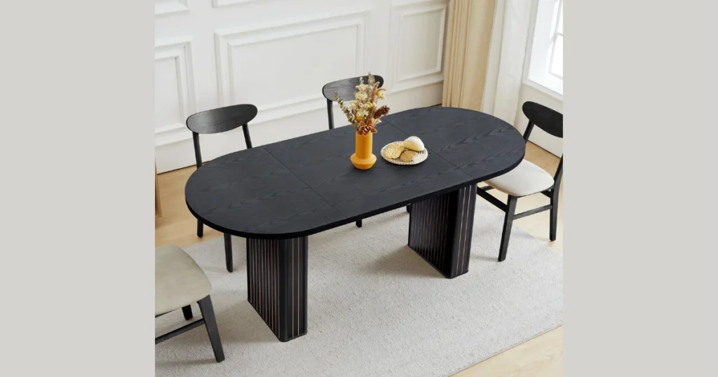 Oval 70 Inch Dining Table for Smooth Flow