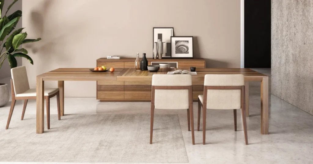 72 Inch Extendable Dining Table for Flexibility