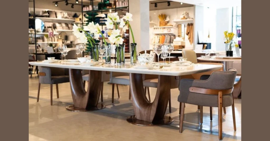 Luxury Marble Dining Table for 12