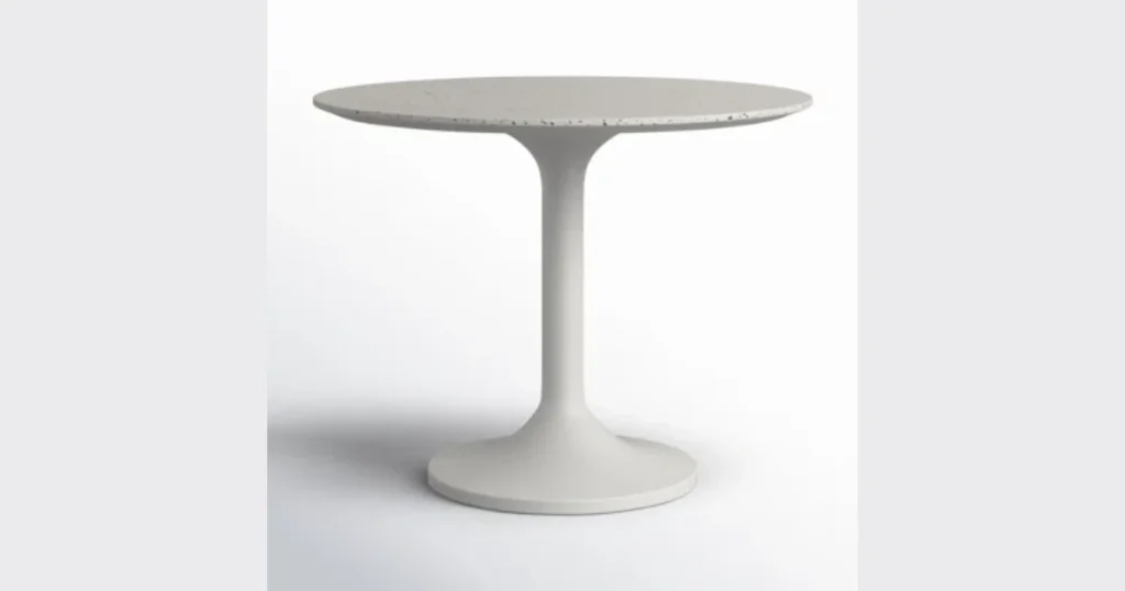 Round 32 Inch Dining Table for Easy Movement